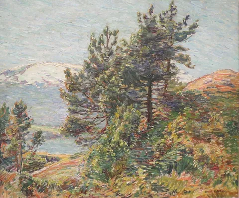 Walter Griffin, Norway Pines Landscape