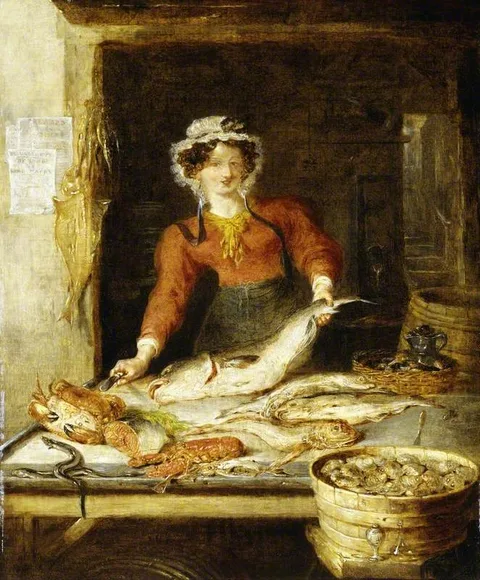 William Kidd, The Fish Stall