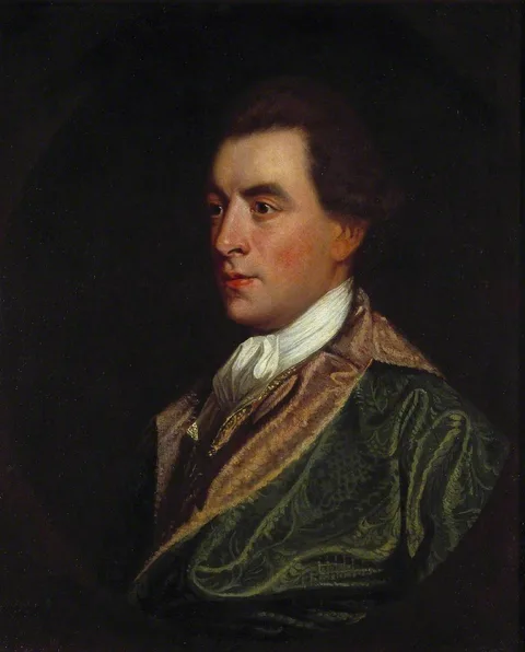 Thomas Beach, Portrait of a Gentleman in a Green Robe