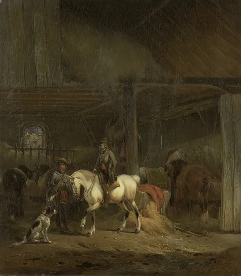 Joseph Moerenhout, Horse Stable
