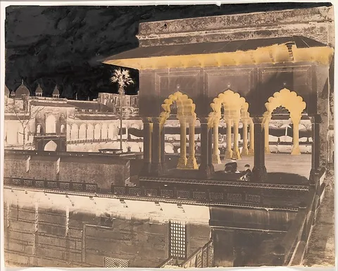 John Murray, The Diwan-i Khas from the Mussaman Burj, Agra Palace