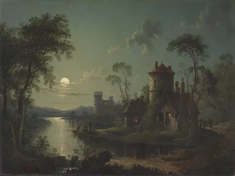 Sebastian Pether, River Scene