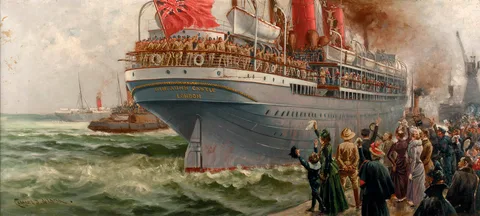 Charles de Lacy, The 'Kinfauns Castle' as a troopship