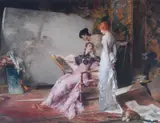 Conrad Kiesel, In the Studio