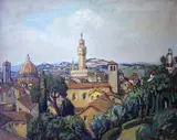 Russell Cheney, An Italian Scene