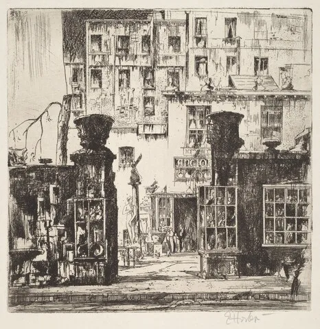 Earl Horter, Antique Shop