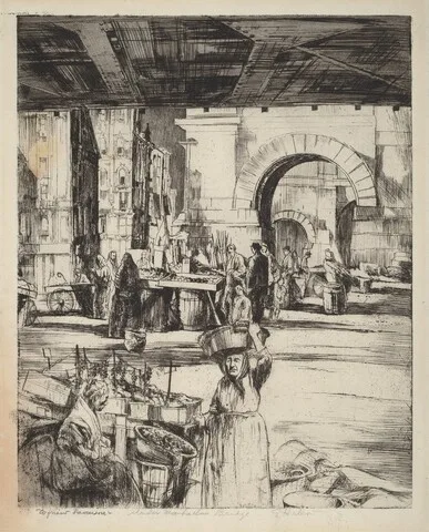 Earl Horter, Under Manhattan Bridge