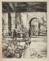 Earl Horter, Under Manhattan Bridge