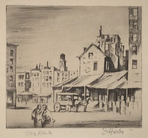 Earl Horter, Old Philadelphia
