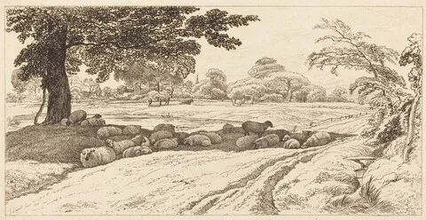 John Linnell, Sheep at Noon
