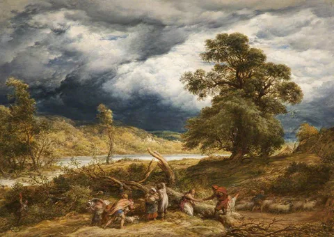 John Linnell, Rising of the River