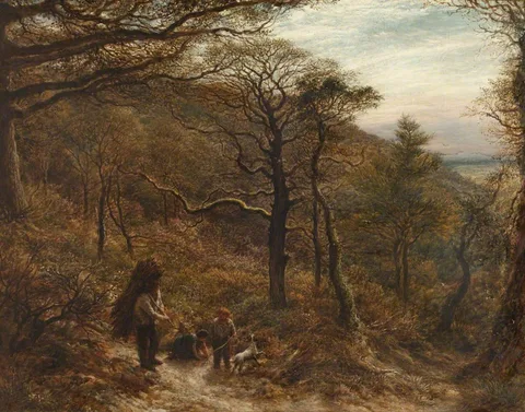 John Linnell, The Woodcutter's Return