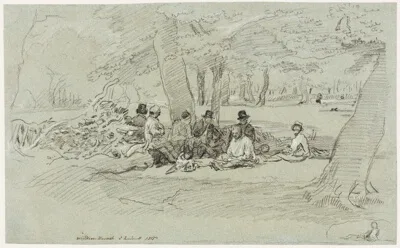 John Linnell, The Woodcutters' Repast