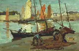Terrick Williams, Boats and Fishermen, Concarneau
