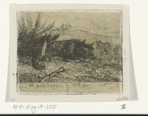 Henry Van Ingen, Liggende herdershond