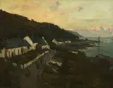 Alfred Heaton Cooper, Corrie Village, Arran