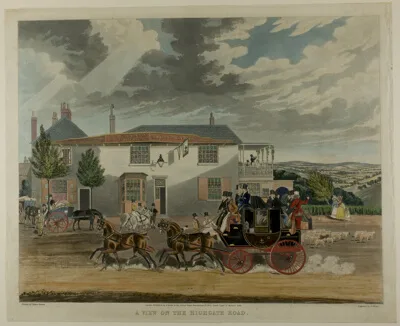 Charles Hunt, A View on the Highgate Road