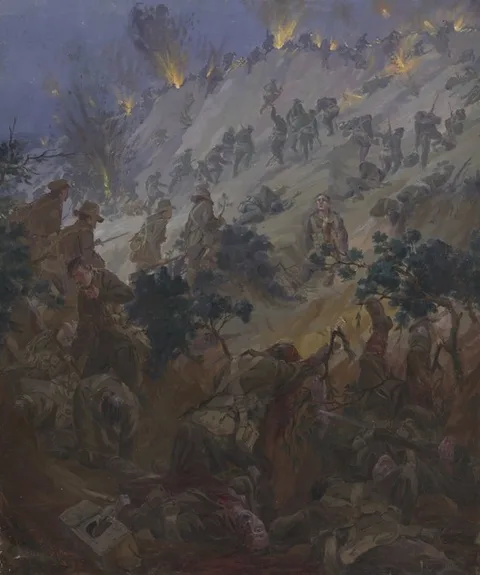 Ellis Silas, Attack by 4th Australian Infantry Brigade at Bloody Angle, Anzac May 1915