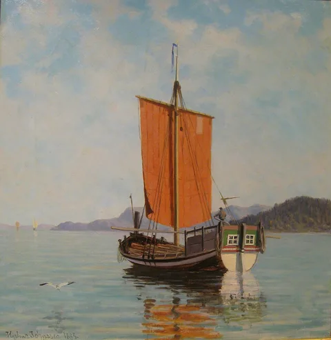 Hjalmar Johnssen, Svanen of Sogndal