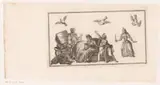 Johann Christoph Weigel, Scène uit het verhaal van Don Quichot