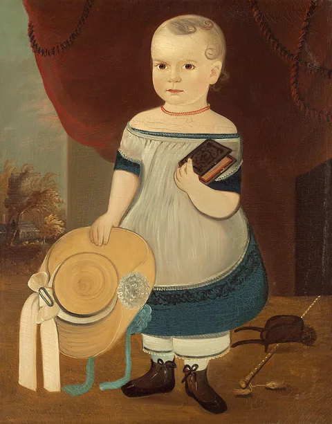 William Matthew Prior, Child with Straw Hat