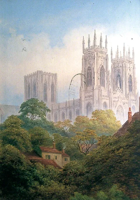 George Fall, York Minster from the Dean's Garden