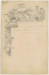 James Henry Moser, Study for "Bronzes"