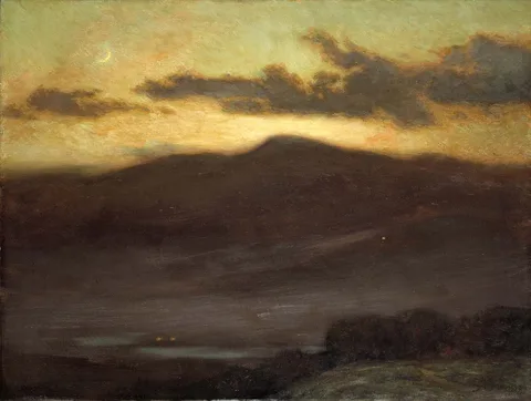 James Henry Moser, Sunset, Mount McIntyre