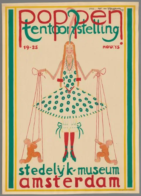 Otto van Tussenbroek, Poppententoonstelling 19 - 25 Nov. '15. Stedelijk Museum Amsterdam