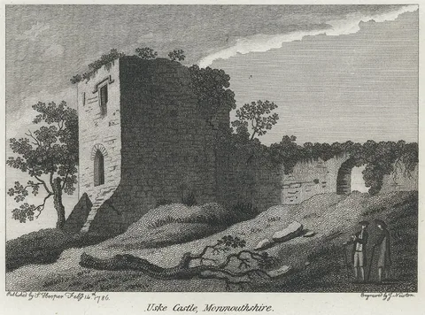 James Newton, Uske Castle, Monmouthshire