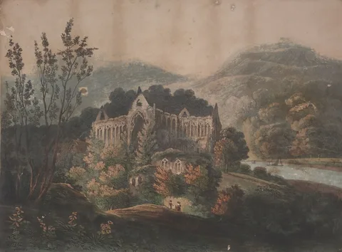Frederick Calvert, South East View of Tintern Abbey