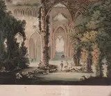 Frederick Calvert, The Grand West Entrance of Tintern Abbey