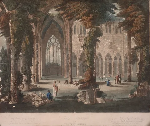 Frederick Calvert, South Window of Tintern Abbey