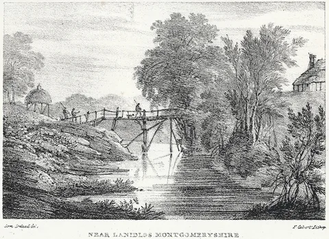 Frederick Calvert, Near Lanidlos, Montgomeryshire