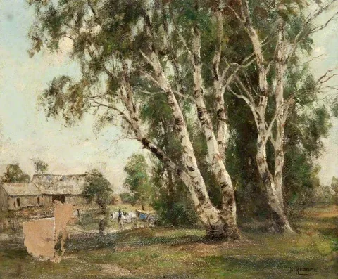 James Riddel, Man Driving a Cart