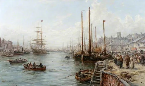 William Edward Webb, Douglas Harbour, Isle of Man
