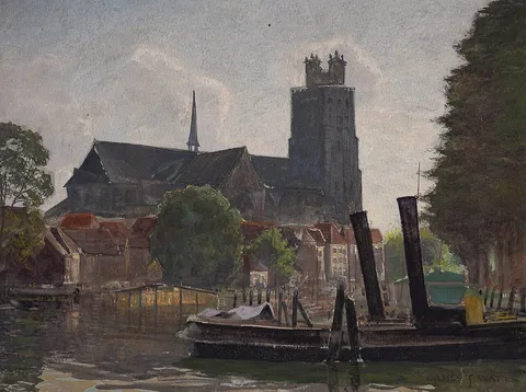 James Thomas Watts, Grote Kerk, Dordrecht