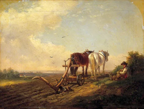 Edward Robert Smythe, Resting Ploughman