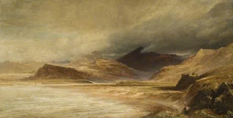 Charles Thomas Burt, Snowdon From Pensarn
