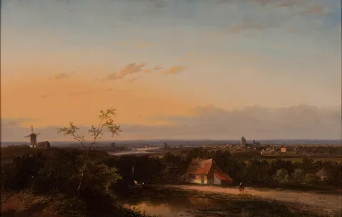 Jan Evert Morel, Panoramic landscape