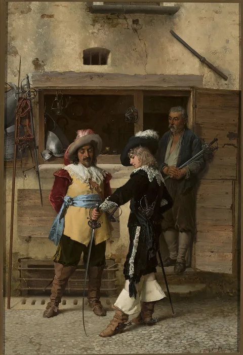 Antonio Paoletti, Choice of the épée