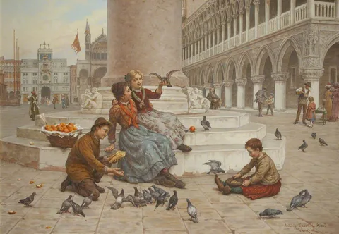 Antonio Paoletti, Pigeons of Venice