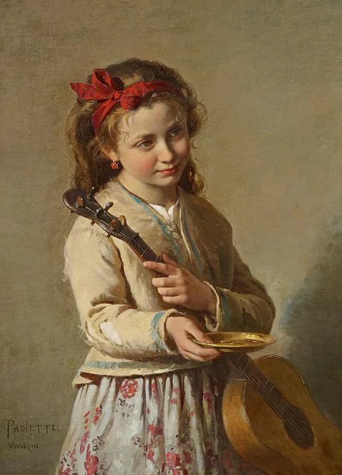 Antonio Paoletti, Girl with guitar