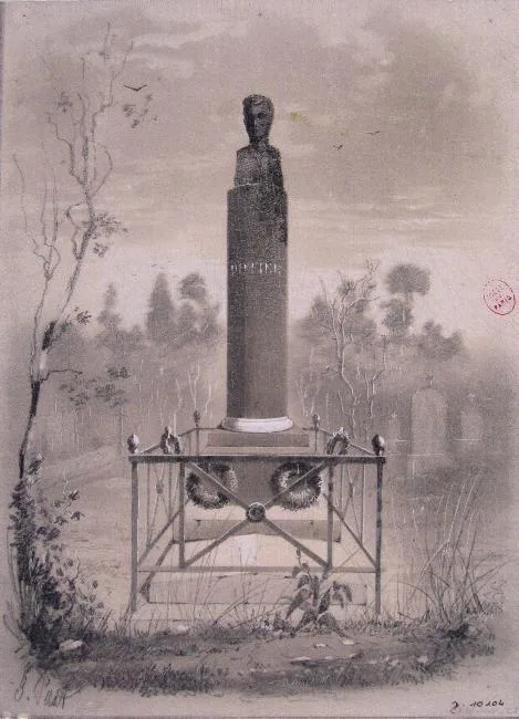 Alexandre Bigot, Grave of Charles-Gabriel Potier