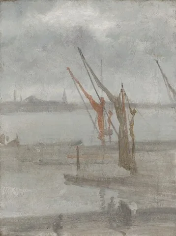 James Whistler, Grey and Silver: Chelsea Wharf