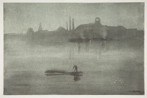 James Whistler, Nocturne (Nocturne: The Thames at Battersea)