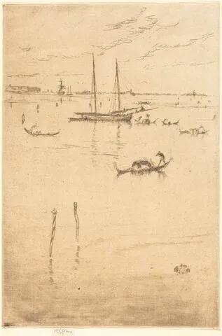 James Whistler, The Little Lagoon
