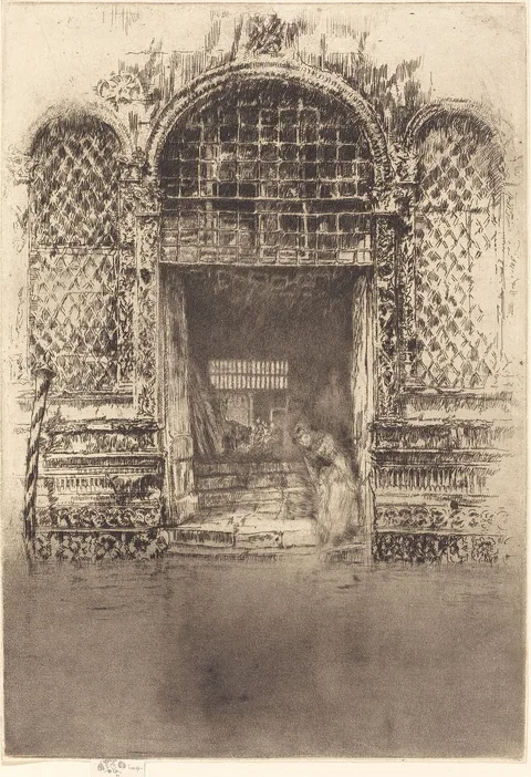 James Whistler, The Doorway