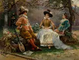 Cesare Auguste Detti, Music in the Garden