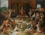 Frans Francken Ii., Allegory of the Abdication of Emperor Charles V